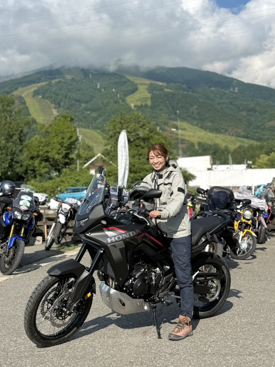 黒菱スカイラインから八方池へ【バイクでハイク！】にゲスト出演